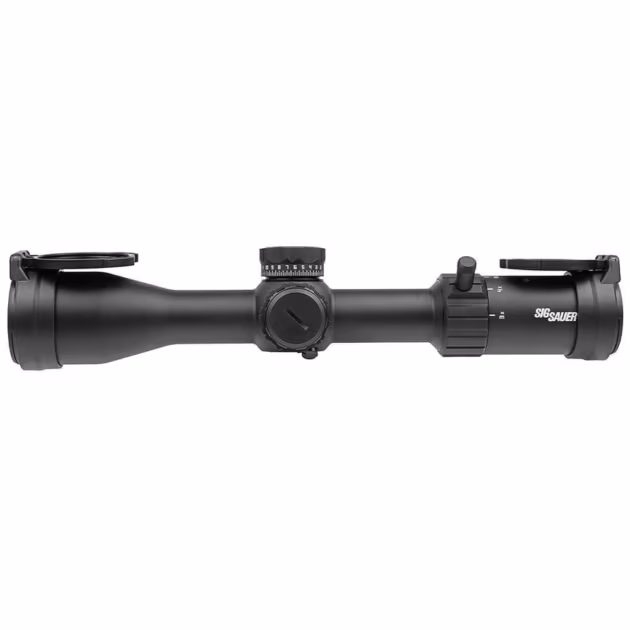 Sig Sauer WHISKEY4 3-12x44mm SFP Hellfire Illum BDC Tüfek Dürbünü Yan Odaklı SOW43002