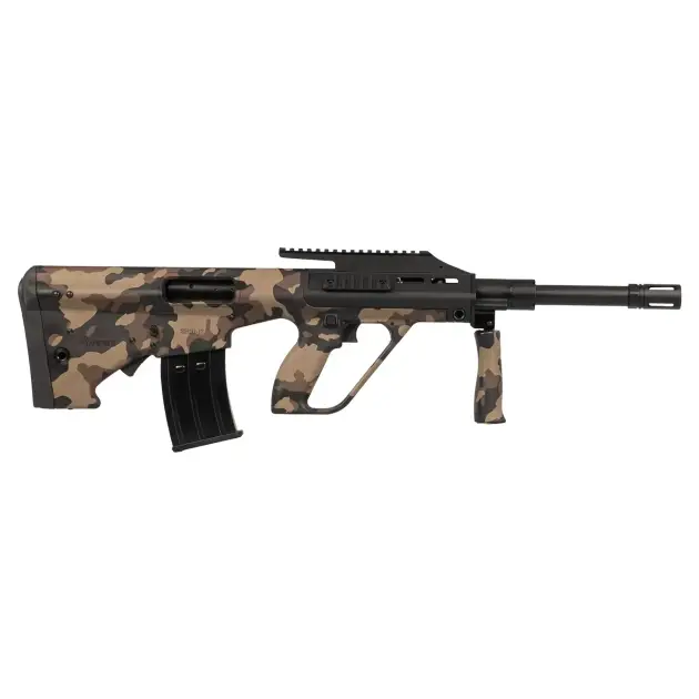 Serengeti AUG 12 Bej Kamuflaj Bullpup Şarjörlü Av Tüfeği