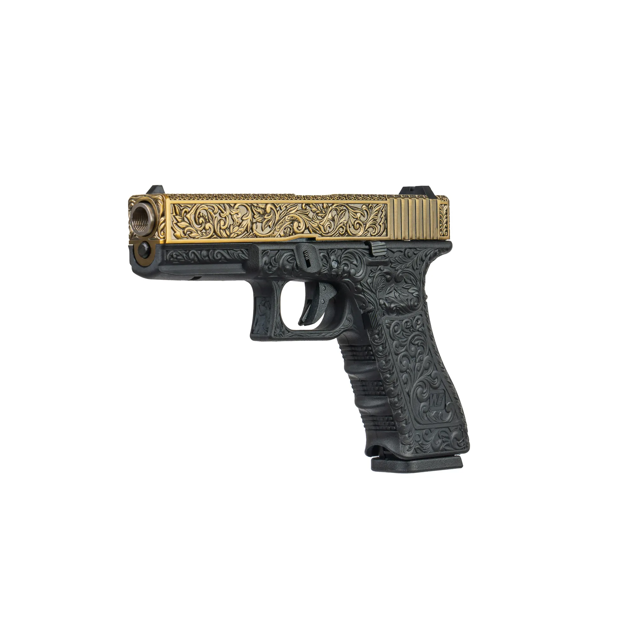 WE Glock 17 Gen 3 Ivory Gravürlü Havalı Tabanca - Görsel 2
