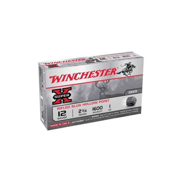Winchester (USA) Rifled Slug 1600 FPS Hollow Point 12 Kalibre Tek Kurşun