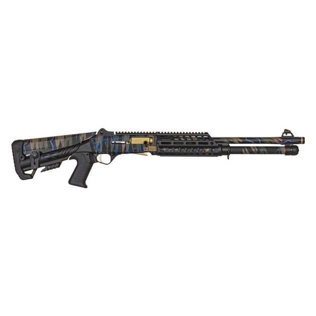 Aksa Crossfire S4 Wi Extreme Pro Camo 3 Mavi Otomatik Av Tüfeği