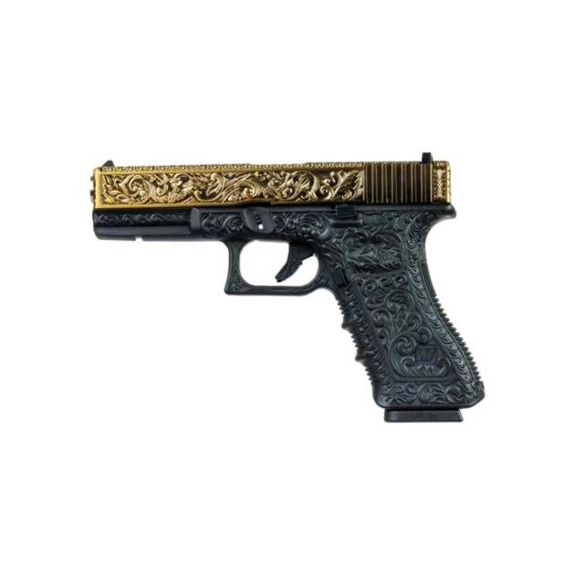 WE Glock 17 Gen 3 Ivory Gravürlü Havalı Tabanca